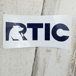 Authentic RTIC Coolers Decal Sticker